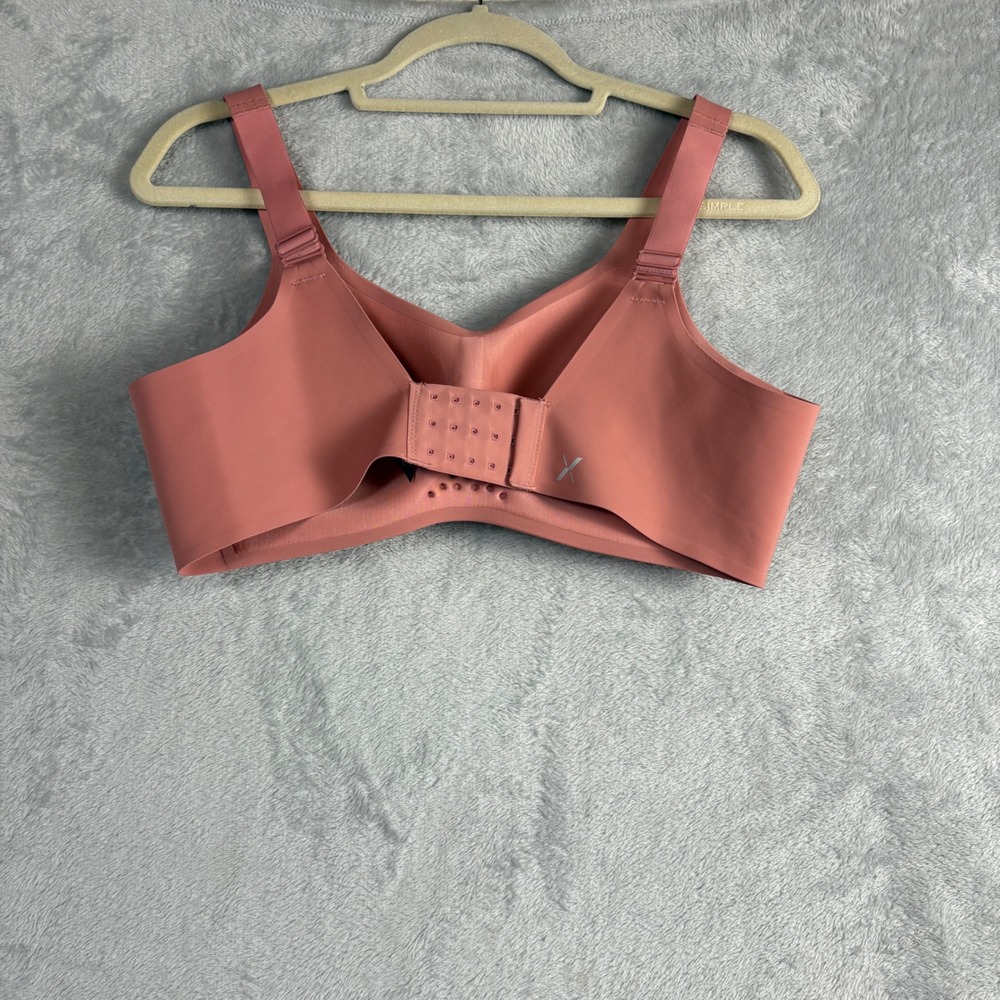 Knix Bra Catalyst Sports Bra Size 3 Terracotta Pink High Impact Wireless - Picture 2 of 4